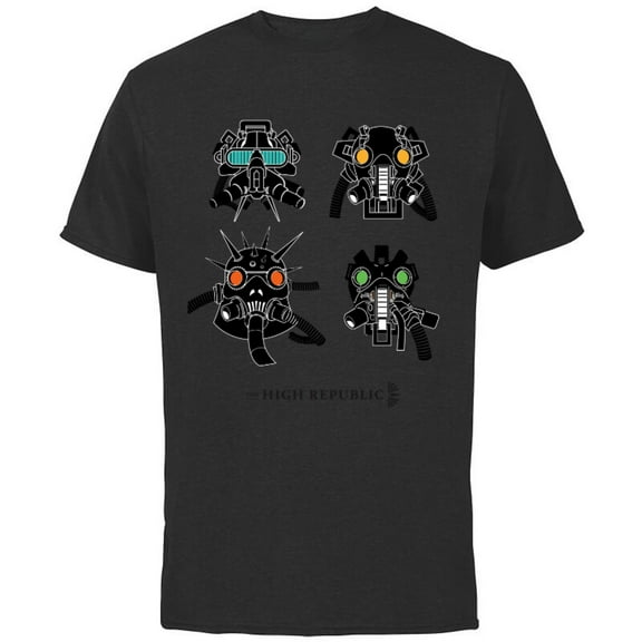 Star Wars The High Republic The Nihil - Short Sleeve Cotton T-Shirt for Adults - Customized-Black