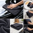 thumbnail image 6 of Microfiber Cleaning Cloths, Lint Free Streak Free Towels, Reusable Cleaning Rags for Kitchen, Glass, Car Windows, Set of 5, 6 of 6