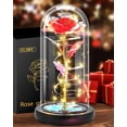 thumbnail image 1 of Otonpe de rosa de cristal para Navidad y San Valentín, 1 of 9
