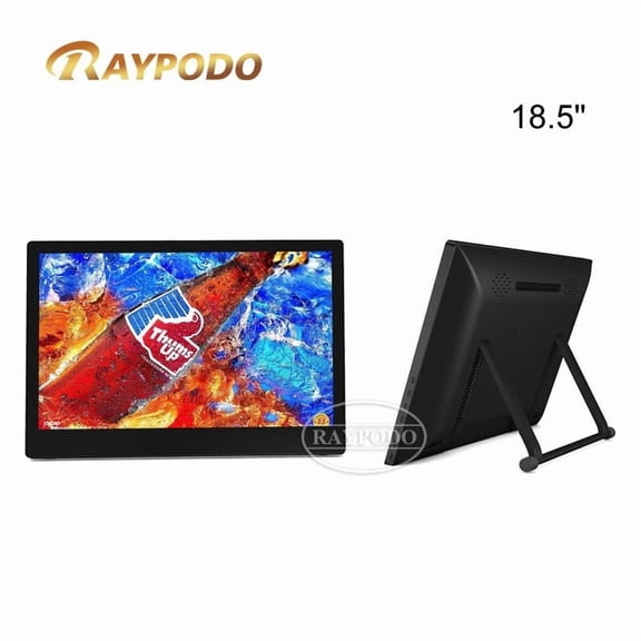 Raypodo 18.5 inch Wall Mount Rockchip RK3568 Android 11Touchscreen Monitor with Black tablet with keyboard wall mounted touchscreen Meeting Room Tablet