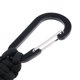 thumbnail image 5 of 10xParacord Llavero Mosquetón Herramienta De Supervivencia Con Mosquetón Negro, 5 of 8