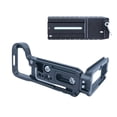thumbnail image 3 of Quick Release Plate L Bracket Camera Grip for A7C2 A7CR Camera Hand Grip Base Vertical L Bracket Bl, 3 of 5