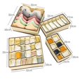thumbnail image 2 of Caja De Almacenamiento De Ropa Interior Plegable 4 Piezas, 2 of 5