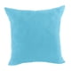 thumbnail image 1 of Funda de almohada decorativa de terciopelo con cremallera y gamuza suave Azul-60x60cm, 1 of 9