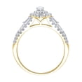 thumbnail image 2 of 1 Carat T.W. (I2 clarity, H-I color) Brilliance Fine Jewelry Marquise cut Diamond Engagement Ring in 10kt Yellow Gold, Size 8, 2 of 5