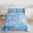 thumbnail image 2 of Homewish Gradient Stripes 3 Pieces Queen Comforter Set For Teens Boys Girls,Ombre Geometric Lines Ultra Soft Bedding Sets,Minimalist Abstract Artwork Bedding Comforter Set,Luxury Bedroom Decor, 2 of 8