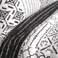 thumbnail image 3 of Lush Decor Charcoal Monique 3 Piece Reversible Print Pattern Quilt Set-Full Queen, 3 of 5