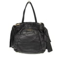thumbnail image 1 of Pre-Owned Prada Side Bow BN1760 Women's Nappa Leather Handbag,Shoulder Bag Black,Nero, 1 of 18