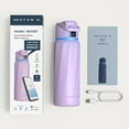 thumbnail image 3 of WaterH Boost 32 oz Purple Stainless Steel Smart Water Bottle, 3 of 3