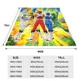 thumbnail image 3 of Power Rangers Fleece Blanket Super Soft Cozy Throw Blanket Fuzzy Comfy Flannel Blanket Warm Plush Blankets And Throws For Couch, Sofa, Bed 60"X50", 3 of 7