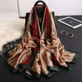 thumbnail image 2 of Women's Silk Feeling Scarf/Shawl Wraps, 2 of 10