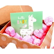 FunPak MiniPack Plant Based Biodegradable Packing Peanuts 0.60 cu ft Bag Compostable Pink Hearts