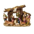 thumbnail image 2 of Kurt Adler Resin Nativity Set with Figures and Stable - 11-Piece Set, 2 of 6