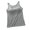 Gray, variant on Women's Tank Tops Women's Solid V-neck Threaded Chest Padded Thin Without Steel Ring Integrated Chest Padded V-neck Womens Summer Tops