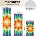 thumbnail image 4 of Rainbow Tie Dye Mandala Pattern Kitchen Rugs Sets Of 3,Kitchen Runner Rugs Non Skid Washable,Decorative Kitchen Floor Mats for Kitchen,Sink,Laundry,17"x30"+ 17"x47" + 17"x59", 4 of 6