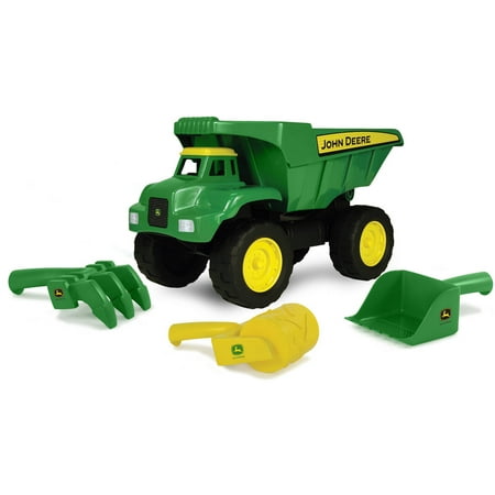 - John Deere Big Scoop Toy Dump Truck with Sand Tools, 15