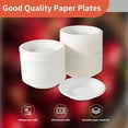 thumbnail image 5 of Neighborly Nook 4 Inch Mini Disposable Plates 100 Count Small Plates for Pet Round Paper Starch Plates for Party Dessert Cake Craft Appetizer, 5 of 7