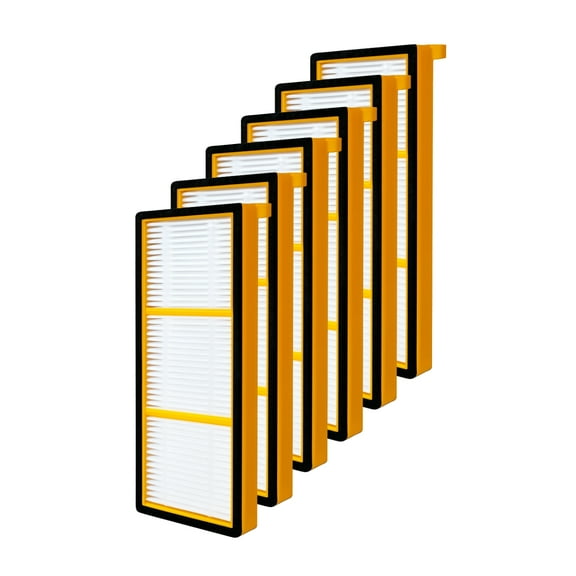 Nispira Pre-motor Filter Compatible with Shark ION Robotic Vacuum Model RV700 RV720 RV750 RV750C RV755 Part RVFFK700 | Pack of 6