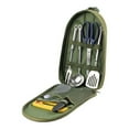 thumbnail image 1 of facefd Camping Cookware Set Accessories Outdoor Use Garden Barbecue Cooker Kitchen Utensil with Storage Bag Kitchenware Tool Accessory Green, 1 of 6