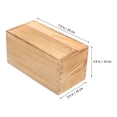 thumbnail image 2 of Wood Box Wood Packing Box Wood Storage Case Vintage Wood Storage Box Jewelry Supplies, 2 of 3