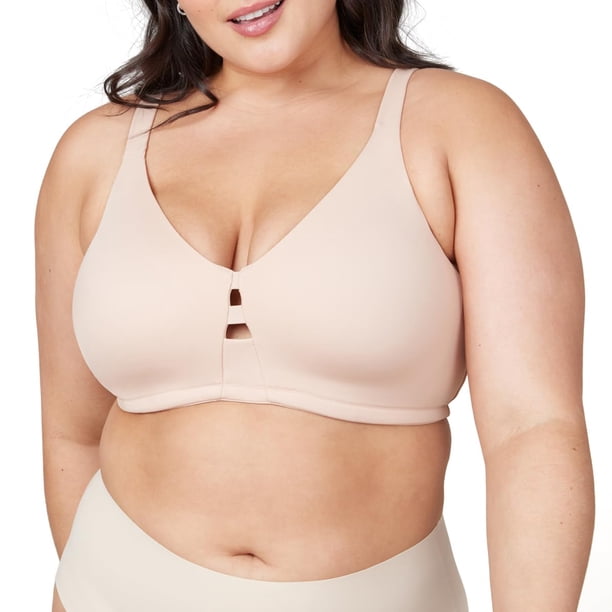 Minimizador inalámbrico Bra SPANX de perfil bajo 38DDD champán beige