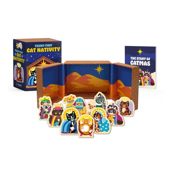 Rp Minis Teeny-Tiny Cat Nativity, (Paperback)