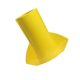 thumbnail image 2 of Jarrón geométrico Florero Fácil de usar Práctico y práctico Jarrón de porcelana Jarrones amarillo, 2 of 9