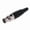 Color:Black,Pins,3P, variant on Mini XLR Female 3-Pin Connector for Professional Audio & Microphone Equipment