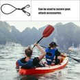 thumbnail image 2 of Black Rubber Bungee Straps with Hooks for Home Use 30cm High Elasticity and Durability, 2 of 9