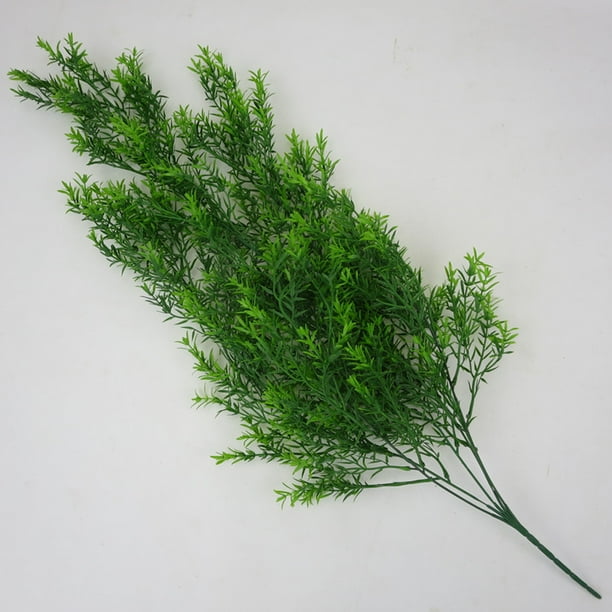Planta artificial perfecl decoración Hogar floral colgante para interior y exterior verde