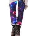 thumbnail image 6 of DDAPJ pyju Womens Heart Leggings Valentine's Day Print High Waisted Casual Yoga Pants Running Fitness Tights Multicolor#6 XL, 6 of 7