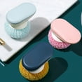 thumbnail image 4 of Kitchen Cleaning Tools Pan Scourer Brush Dish Washing Brush Cookware Scrubber Kitchen Cleaning Scrubbing Tool Green 1pcs, 4 of 9