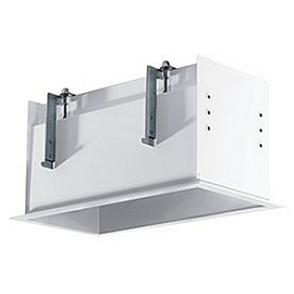 RAB Lighting White 2 Fixture Head Trim Recessed Remodeler Housing
