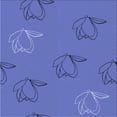 thumbnail image 1 of Ahgly Tapis d'Intérieur Lavable en Machine Carré Transitionnel Bleu Ciel, 5 Pieds Carré, 1 of 7