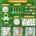 thumbnail image 3 of KiddiTouch Paint Your Own Soccer Ball Lamp Kit, 3D Soccer Gift Night Light, Art Supplies and Crafts, Birthday Gifts for Boys Girls Kids Ages 6-12, 3 of 8
