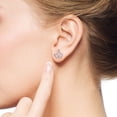 thumbnail image 4 of Mini Zircon Pendientes Joyería Pendientes Pendientes Stud, 4 of 6