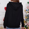 thumbnail image 5 of Moda mujer Navidad Casual manga larga con capucha señoras Tops sudaderas Fridja  fhghd3120, 5 of 5