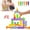Multicolor, variant on Number Learning Toy,Math Puzzle Toy,Number Puzzle Set,Educational Math Toy,Counting Puzzle Toy,Early Learning Number Game,Number Matching Toy,Math Training Puzzle,Number Recognizing Toy