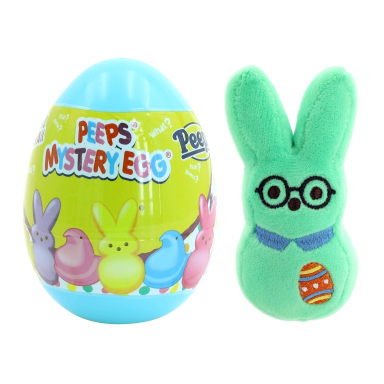 Peeps Easter Plush Toy Surprise Egg with Stuffed Toy Inside