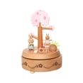 thumbnail image 3 of Tachiuwa Boîte à Musique à Remonter Objets de Collection Décoration Mignonne pour Chambre d'Enfants Fille Femme Lapin, 3 of 9
