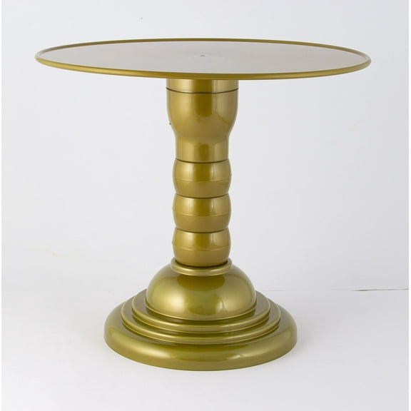 Grupo Mirandinha Adjustable Gold Cake Stand, 4 Heights, Reusable Display