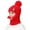 Red, variant on Dengjunhu Women Winter Beanie Hats One-Piece Fleece Lined Zipper Knit Mask Set Skull Neck Circle Scarf Ski Snow Hat Cap with Pompom