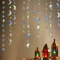 thumbnail image 5 of Cheerland Iridescent Twinkle Little Star Moon Garlands, Holographic Euphoria Party Decorations, 52 ft, 5 of 6