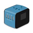 thumbnail image 1 of Adaptador De Viaje Universal Cargador De Viaje Internacional Todo En Uno Con Adaptador De Corriente De Viaje Mundial De 2.4A Cargador De Pared Para Ee. Uu./Ru/Ue/Au 4 Usb Parte 100-240 Monstrate EL013215-04, 1 of 5