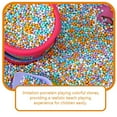 thumbnail image 4 of DEBGFS Jouets Granulés en Plastique Enfants Jouant Sable Plateau Sensoriel Sable Table Sensorielle Extérieure Sable Enfant, 4 of 6