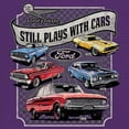 thumbnail image 3 of Still Plays With Cars Ford Falcon Unisex Hoodie 60-70s Classic Muscle Car, 3 of 7