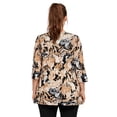 thumbnail image 2 of Ellos Women's Twisted Knot-Front Tunic Tunic, 2 of 6