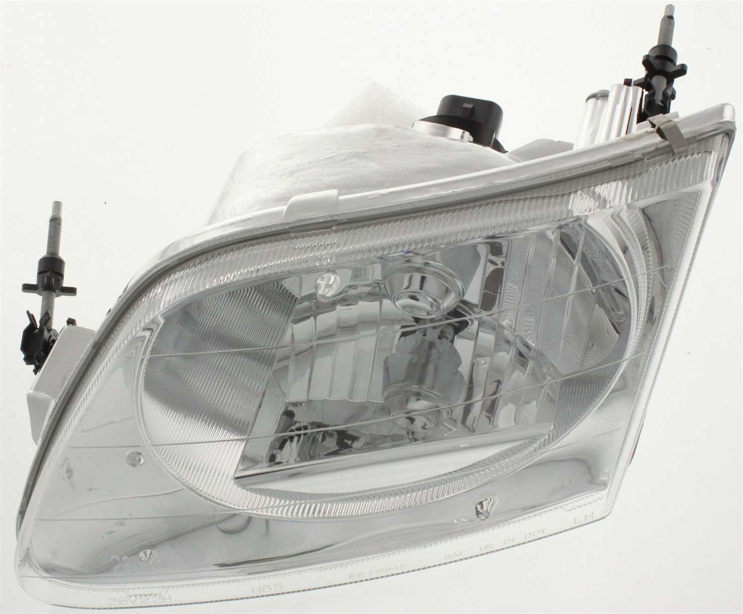 Headlight Compatible With 2004 Ford F-150 Heritage 1997-1999 F-250 Left Driver Halogen With bulb(s)