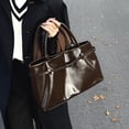 thumbnail image 3 of Bolso Mano Holgado Hobo Elegante para Mujer Hebilla PU Diario, 3 of 9