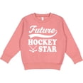 thumbnail image 2 of Inktastic Future Hockey Star Childs Sports Toddler Sweatshirt, 2 of 4
